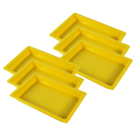 Romanoff Small Creativitray, Yellow, 6PK 36703